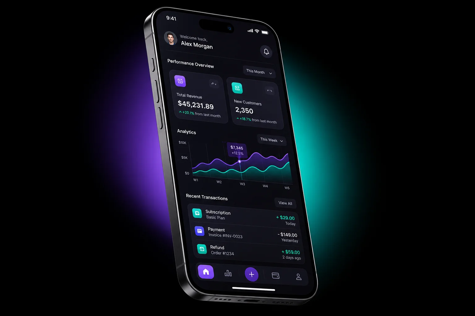 Apps Zoid mobile app preview on iPhone