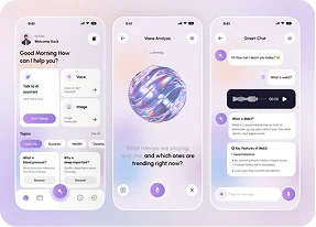 Management App mockups