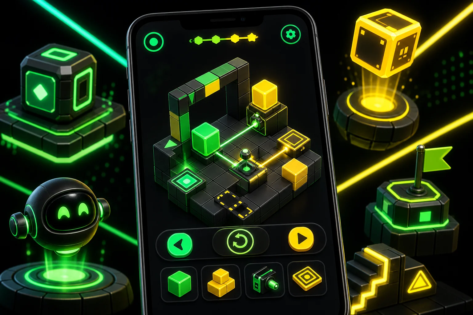 Pixel Quest Arena app mockup