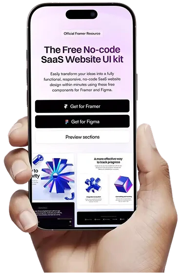 Mobile app in hand
